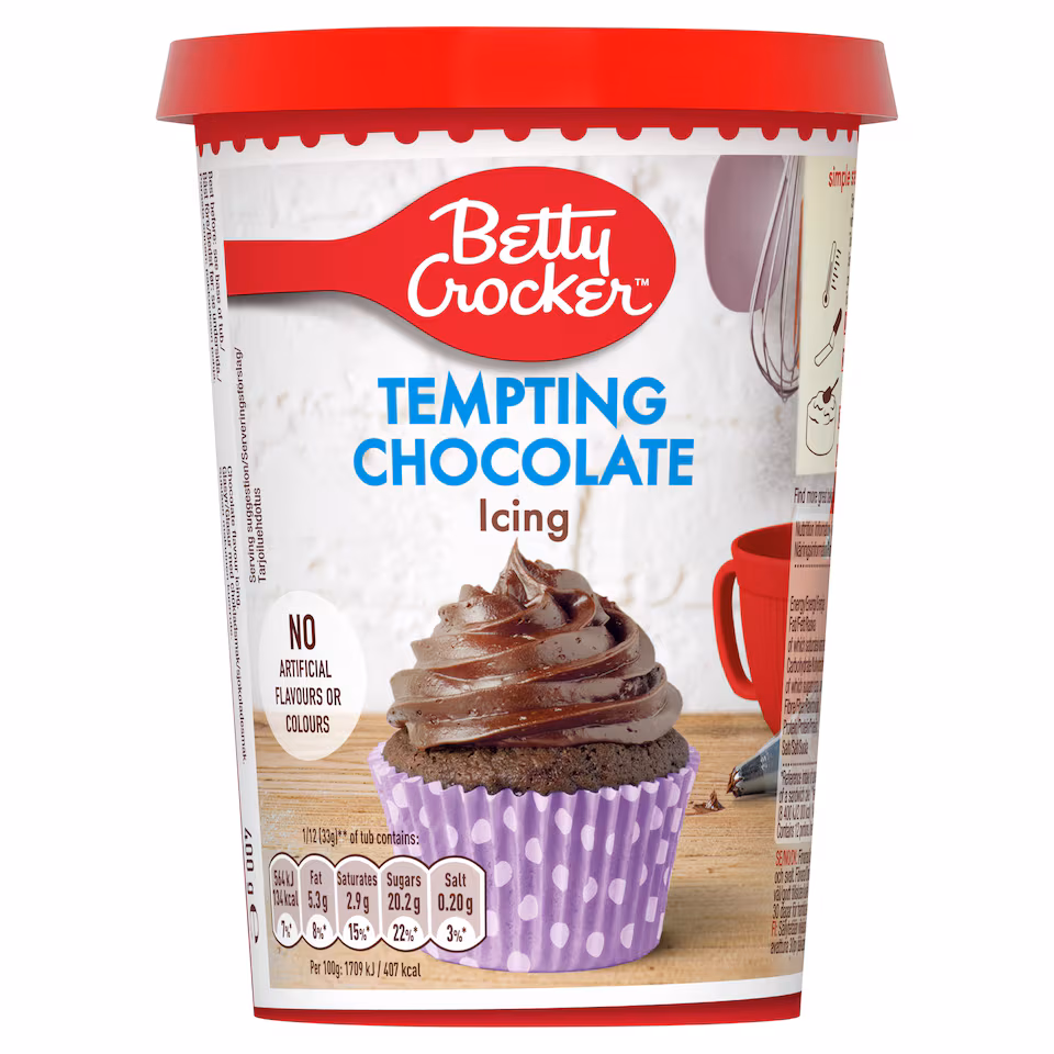 Betty Crocker Tempting Chocolate Icing 400G