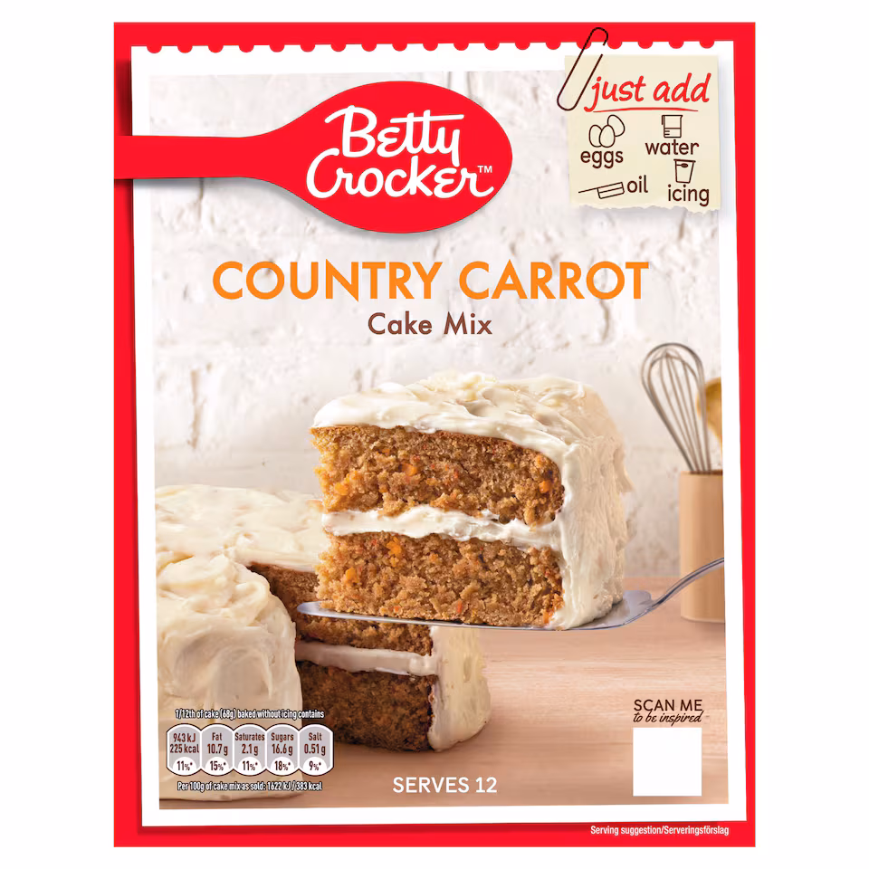 Betty Crocker Country Carrot Cake Mix 425G
