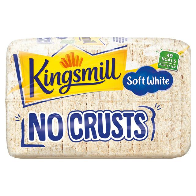 Kingsmill No Crusts Soft Medium Sliced White Bread 400g