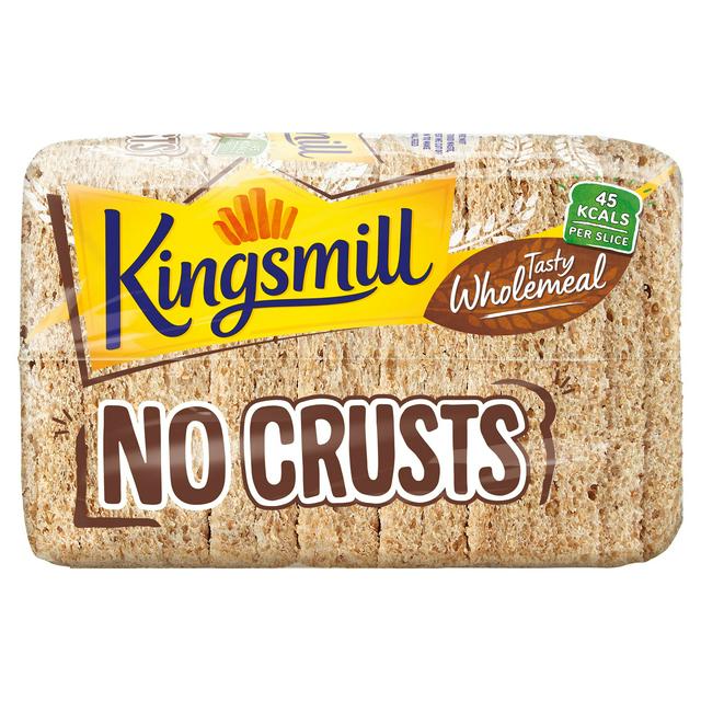 Kingsmill Tasty Wholemeal No Crusts Bread 400g