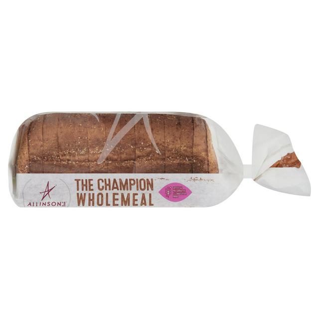 Allinson's The Champion Medium Sliced Wholemeal Bread 650g