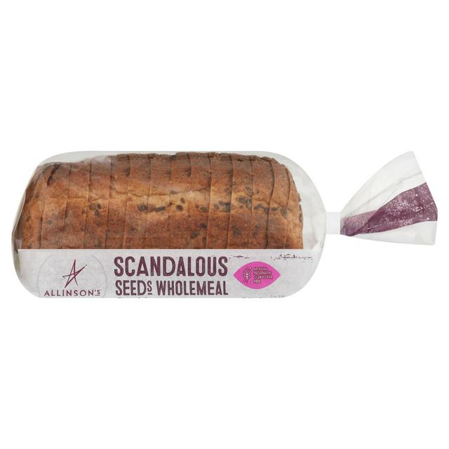 Allinson's Batch Baked Scandalous Seeds Wholemeal Bread 650g