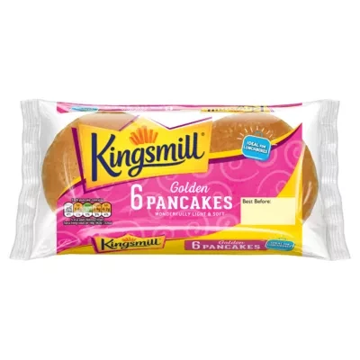 Kingsmill 6 Golden Pancakes
