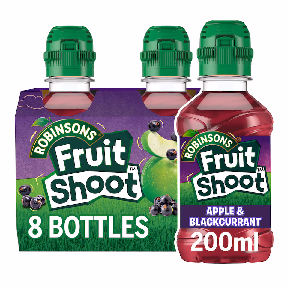 Fruit Shoot Apple & Blackcurrant Kids Juice Drink 8x200ml