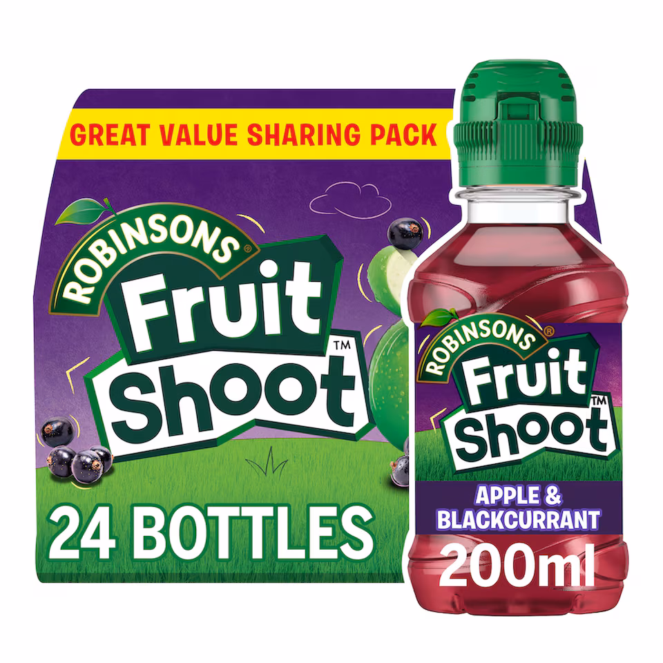 Fruit Shoot Apple & Blackcurrant Kids Juice Drink 24x200ml