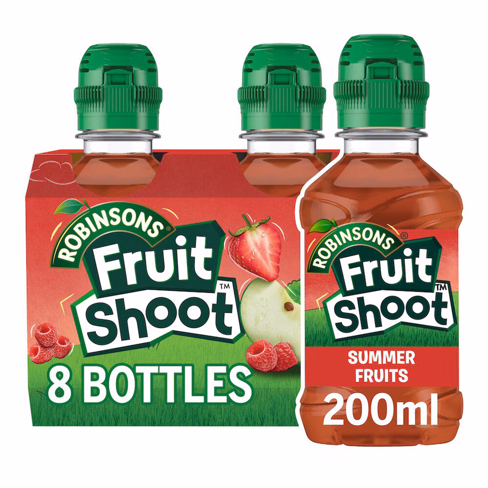 Fruit Shoot Summer Fruits Kids Juice Drink 8x200ml