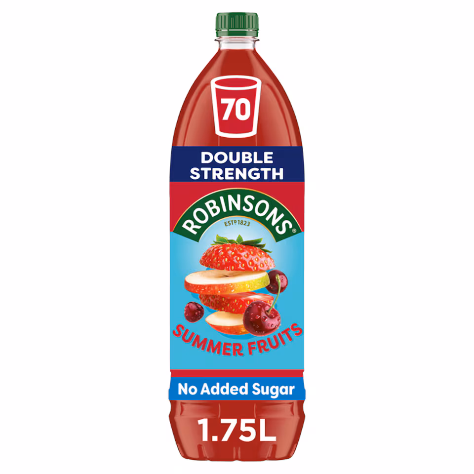 Robinsons Double Strength Summer Fruits Squash 1.75L