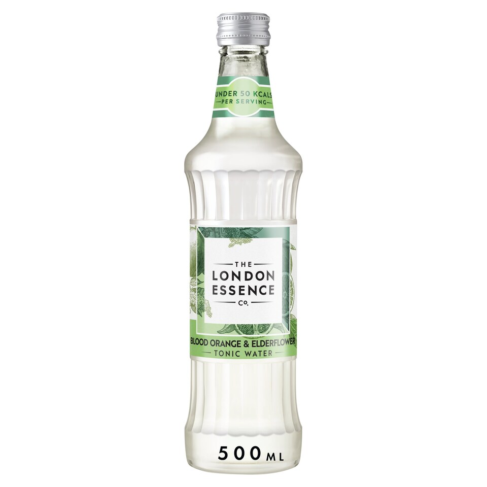 London Essence Blood Orange & Elderflower Tonic Water 500ml
