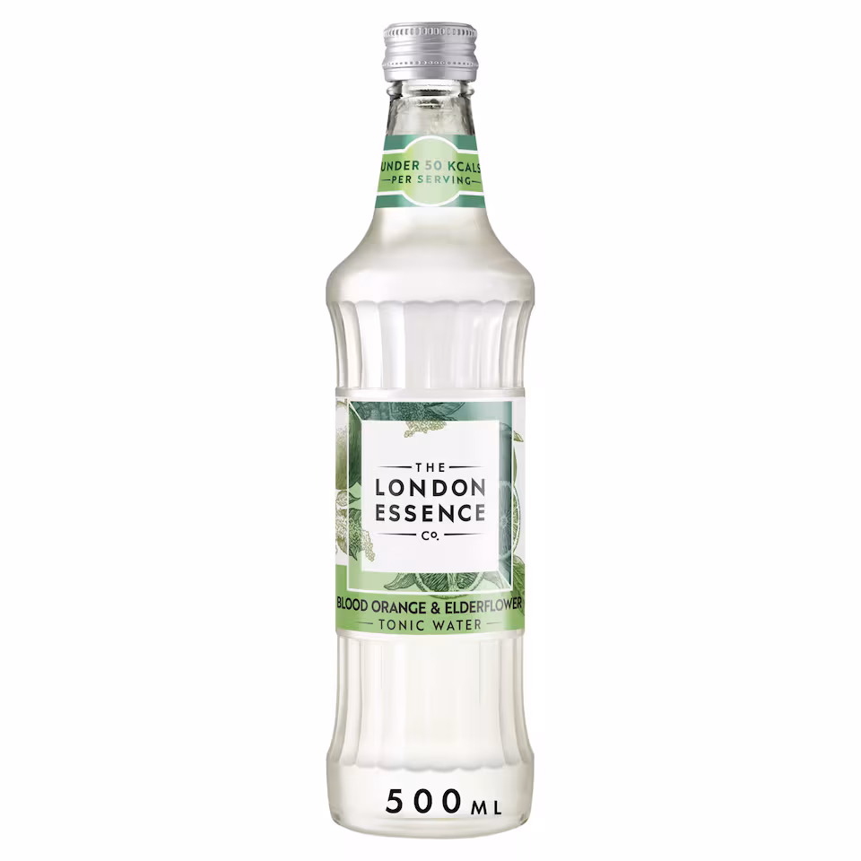 London Essence Blood Orange & Elderflower Tonic Water 500ml