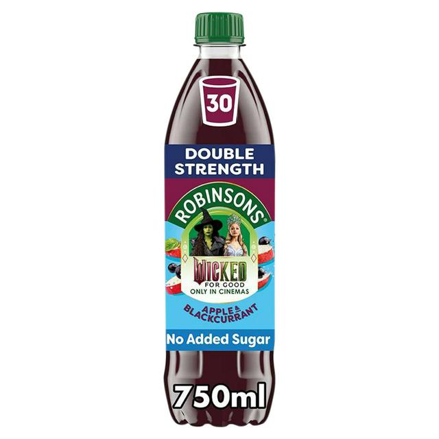 Robinsons Double Strength Apple & Blackcurrant Fruit Squash 750ml