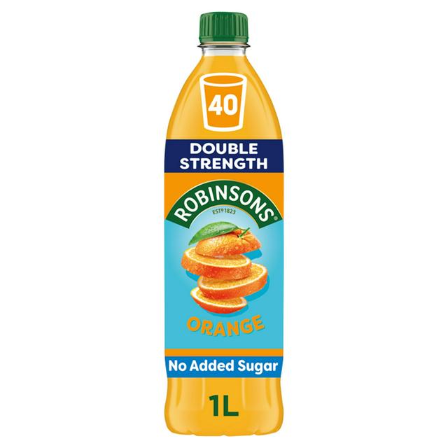 Robinsons 1L Double Strength Orange No Added Sugar Squash