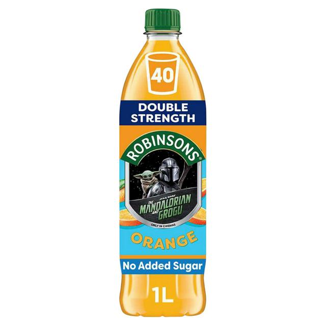Robinsons 1L Double Strength Orange No Added Sugar Squash