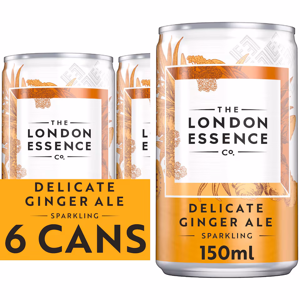 London Essence Delicate Ginger Ale 6 X 150Ml
