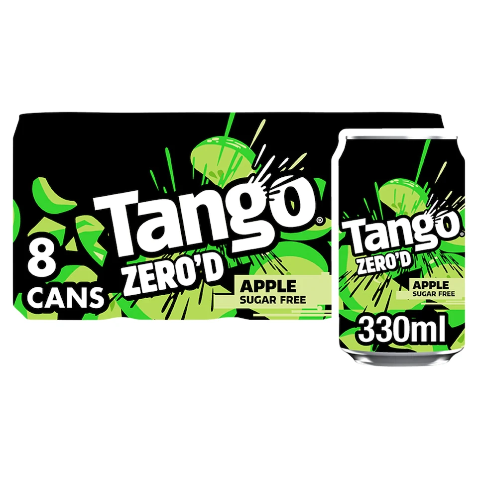 Tango Apple Sugar Free Cans 8 x 330ml
