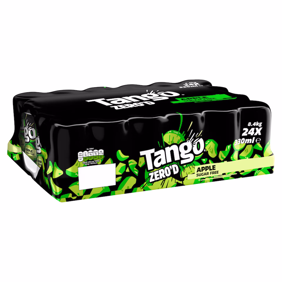 Tango Sugar Free Apple Cans 24 x 330ml