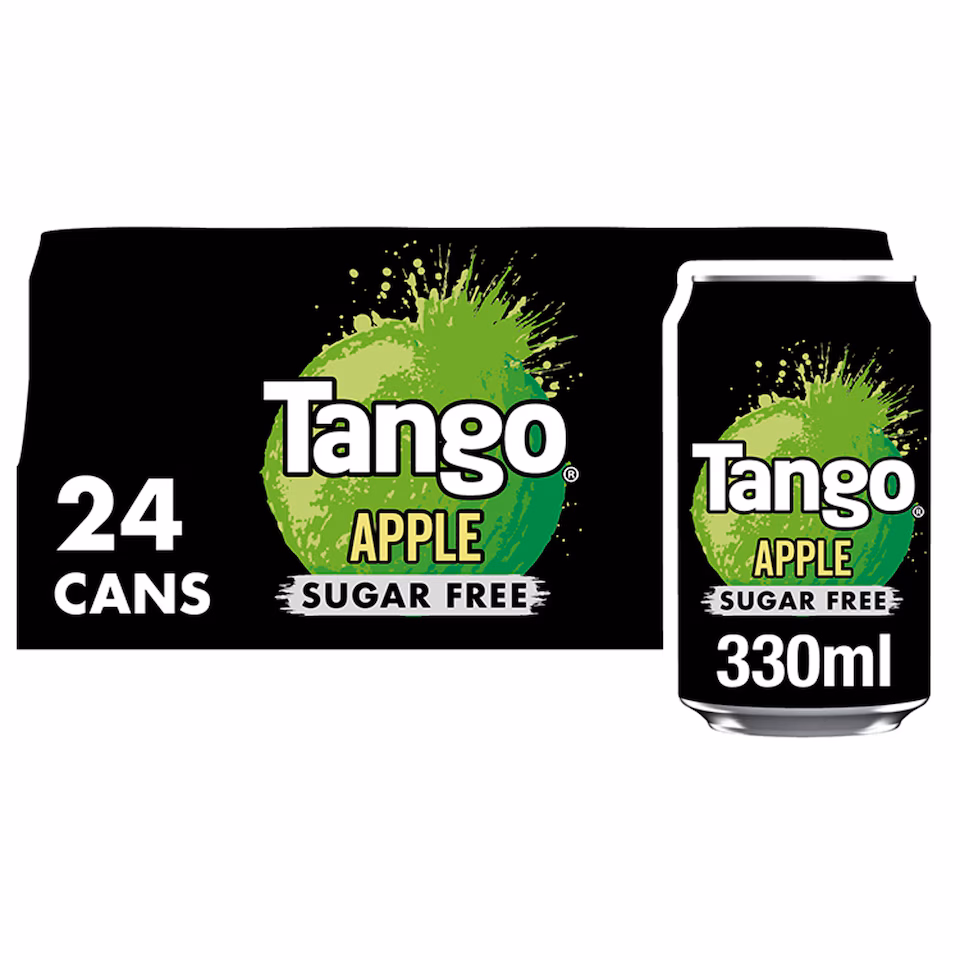 Tango Sugar Free Apple Cans 24 x 330ml