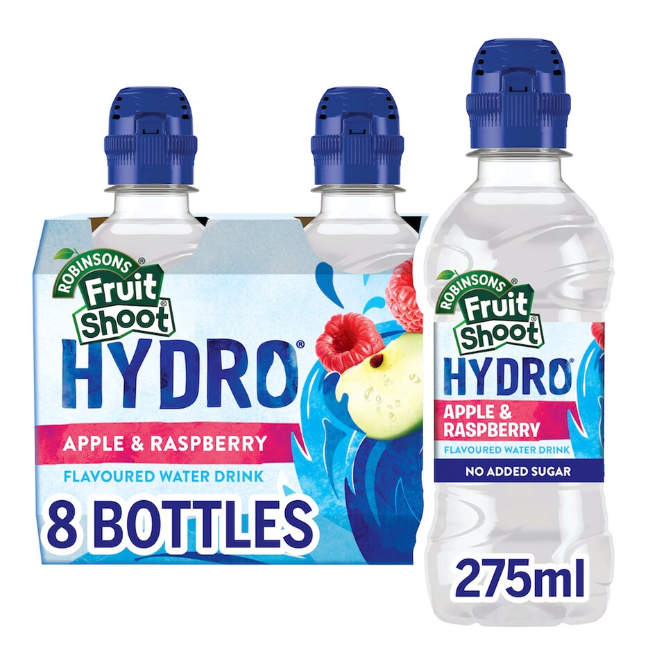 Fruit Shoot Hydro Apple & Raspberry Kids Juice Drink 8x275ml