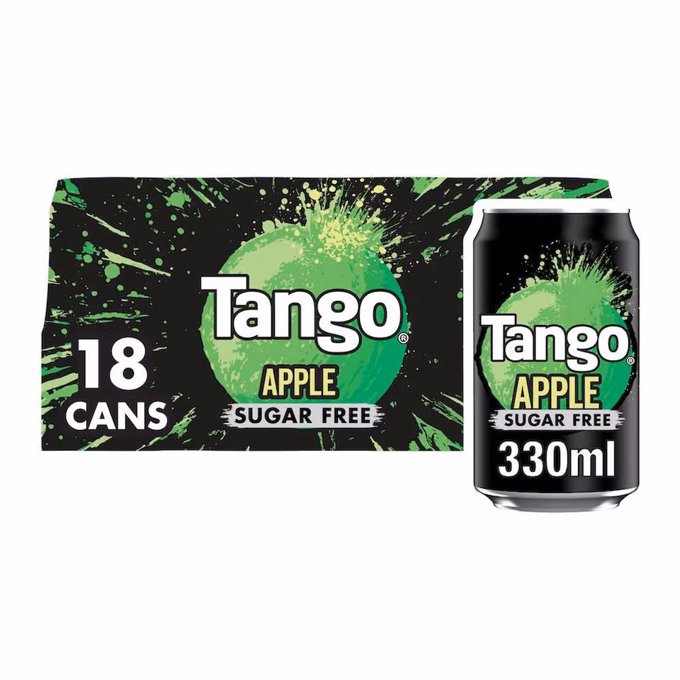 Tango Apple Sugar Free Cans 18x330ml