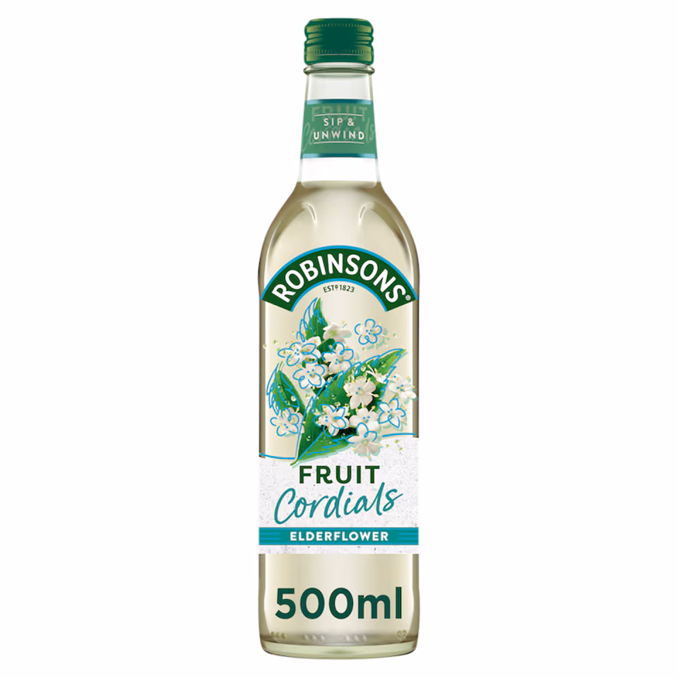 Robinsons Fruit Cordials - Elderflower 500ml