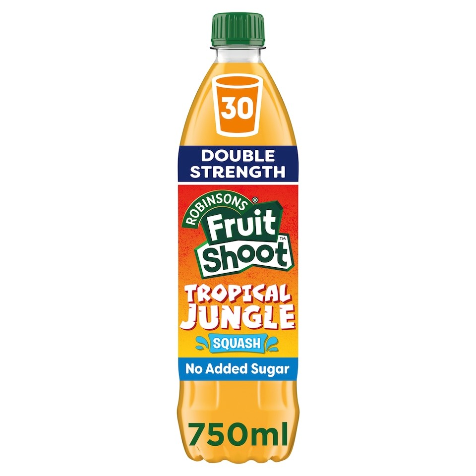 Fruit Shoot Double Strength Tropical Jungle No Added Sugar Squash 750ml