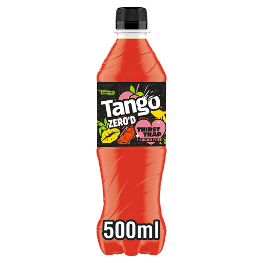 Tango Zero'd Thirst Trap Peach, Pineapple and Orange Sugar Free Bottle 500ml