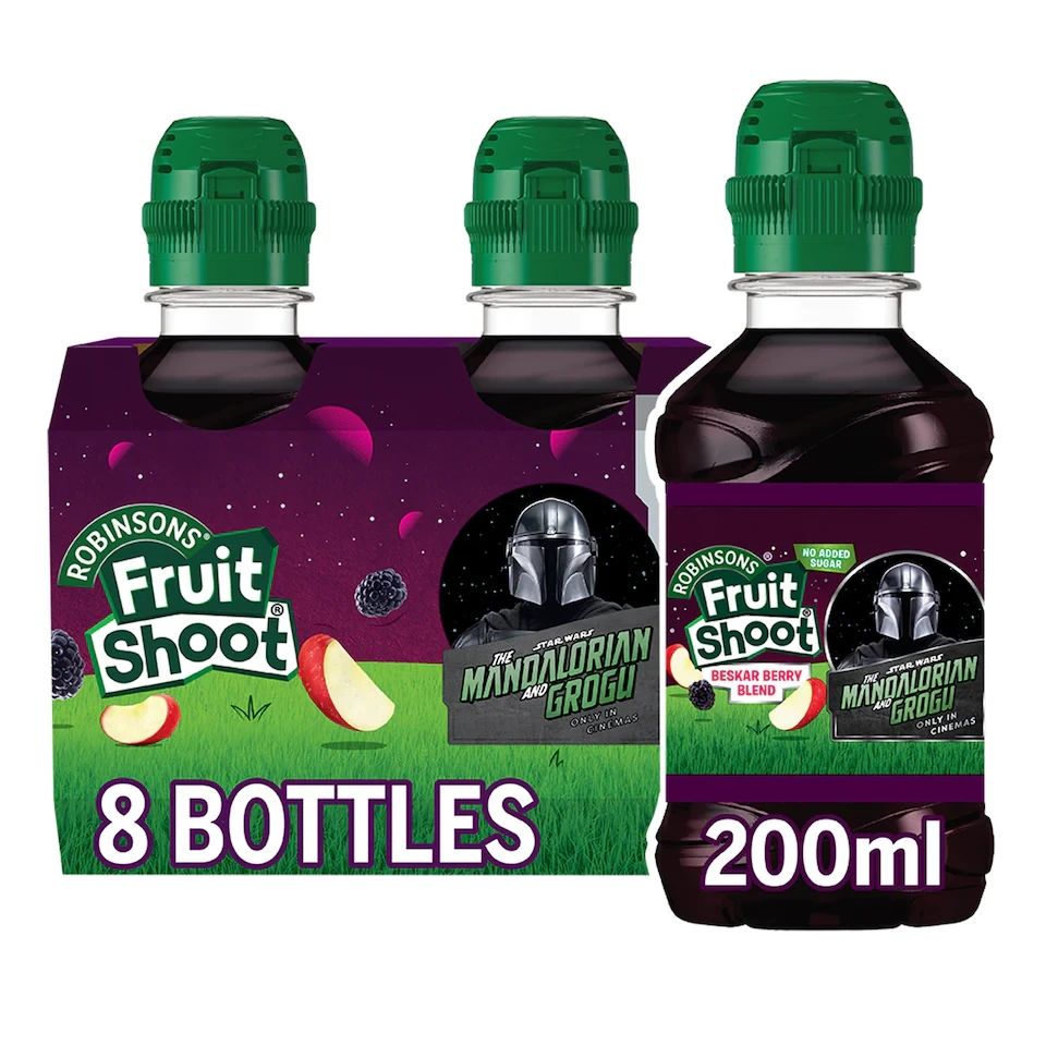 FRUIT SHOOT Mandalorian and Grogu Limited Edition Beskar Berry Blend 8x200ml