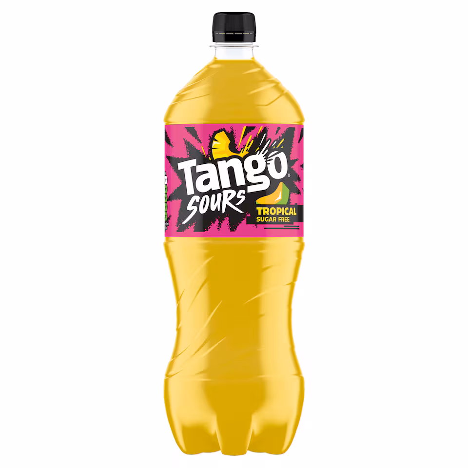 TANGO Sours Tropical  Sugar Free 1.5L