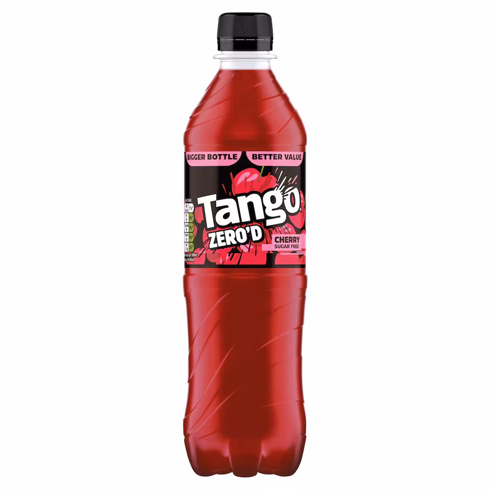 TANGO Zero'd CHERRY SUGAR FREE 600ML