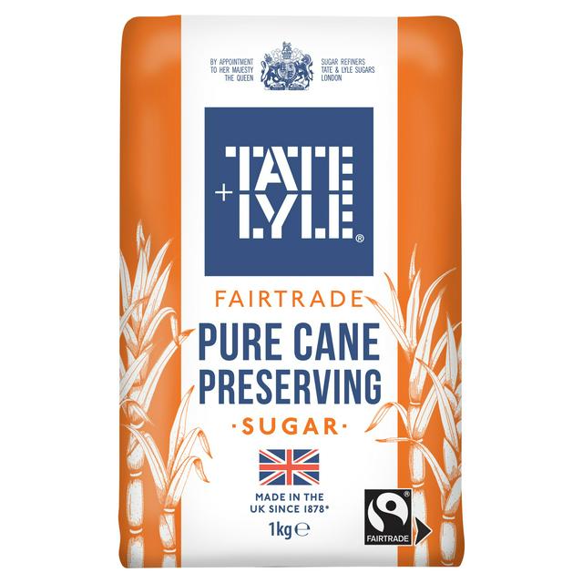 Tate & Lyle Fairtrade Pure Cane Preserving Sugar 1kg