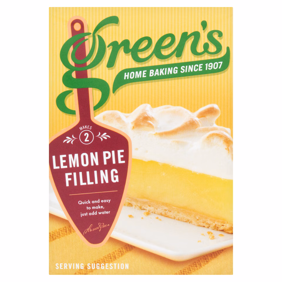 Greens Lemon Pie Filling Mix 2 X 70G