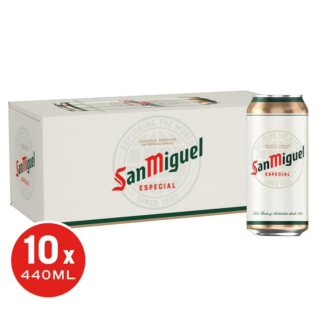 San Miguel Premium Lager Beer 10x440ml