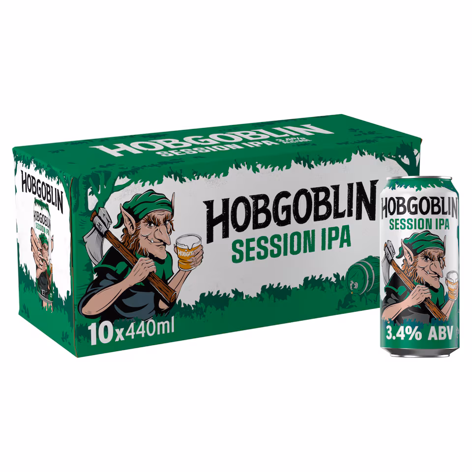 Hobgoblin Session IPA Ale Beer 10 x 440ml