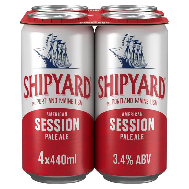 Shipyard American Session Pale Ale Can 4x440ml