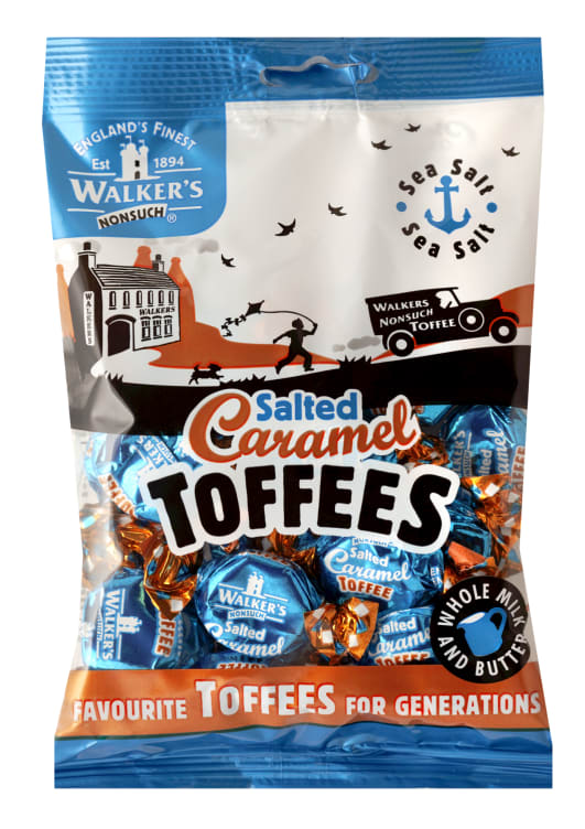 Walkers Toffees Salted Caramel 150g