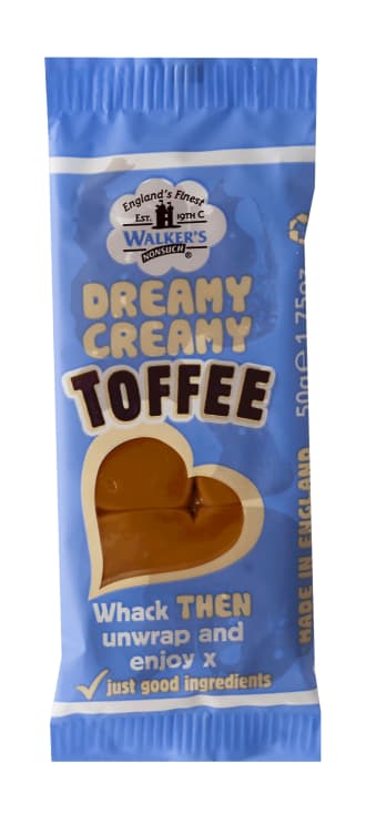 Walkers Toffee Bar Dreamy Creamy 50g