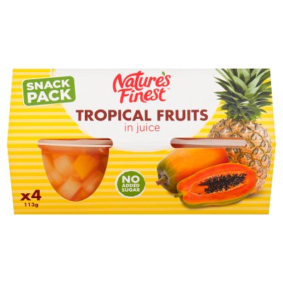 Nature's Finest Tropical Fruit Salad Pots