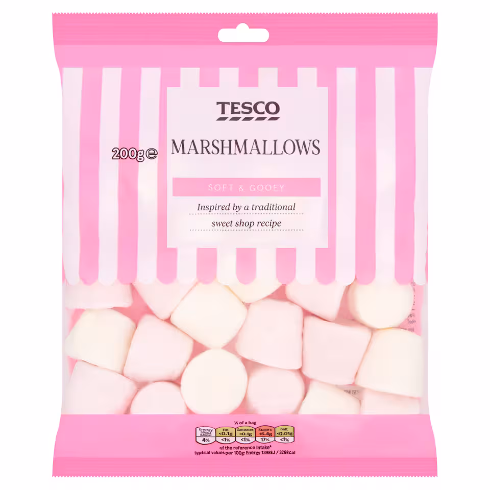 Tesco Marshmallows 200G