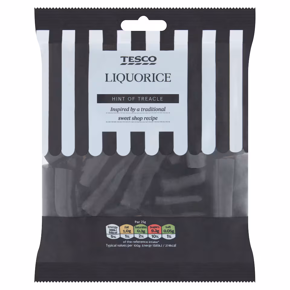 Tesco Liquorice 250G