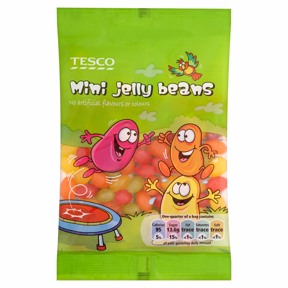 Tesco Mini Jelly Beans 85G