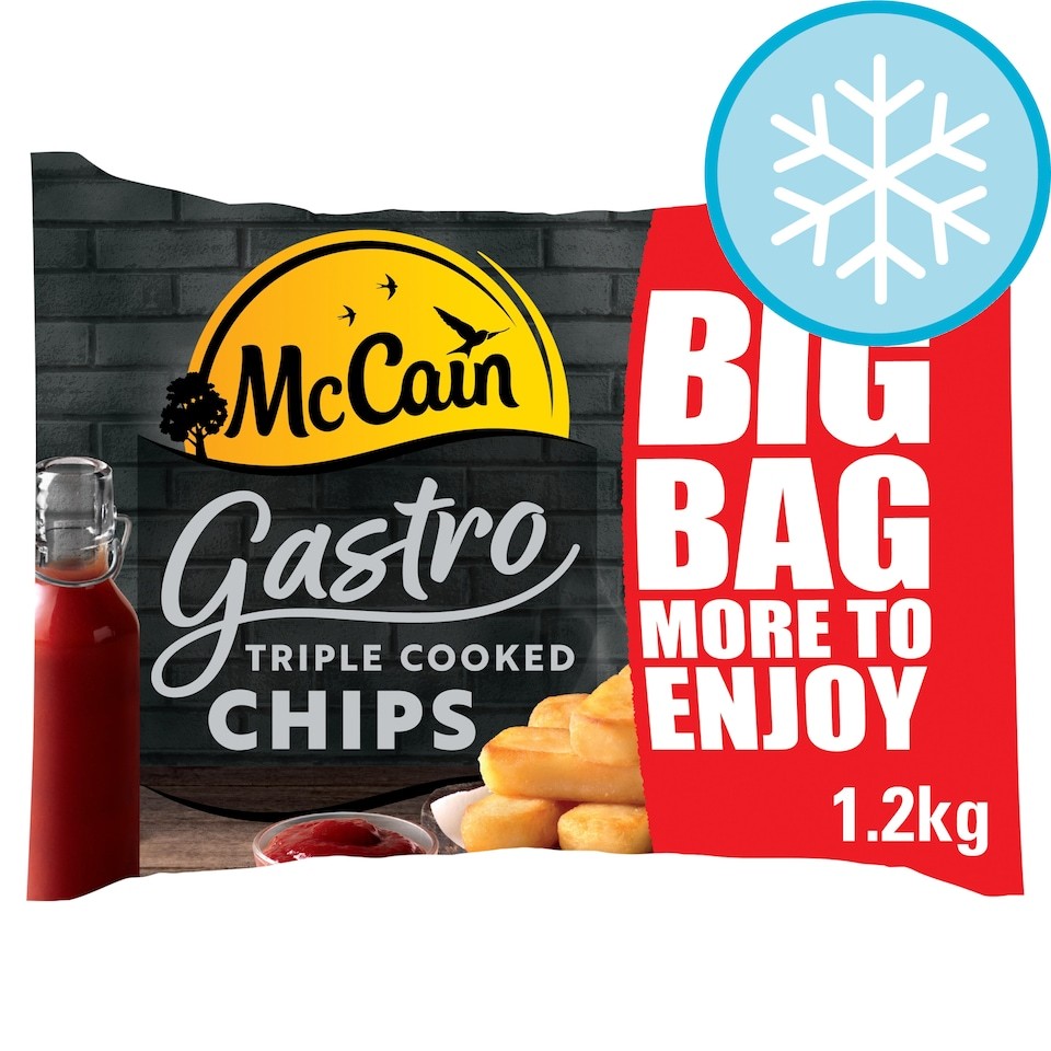 McCain Gastro Triple Cooked Chips 1.2kg