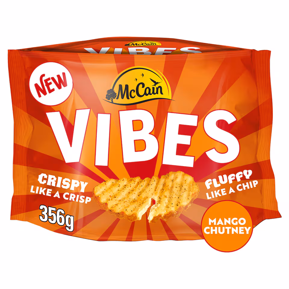McCain Vibes Mango Chutney Hot Potato Snack 356g