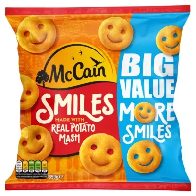 McCain Smiles Made with Real Potato Mash 650g