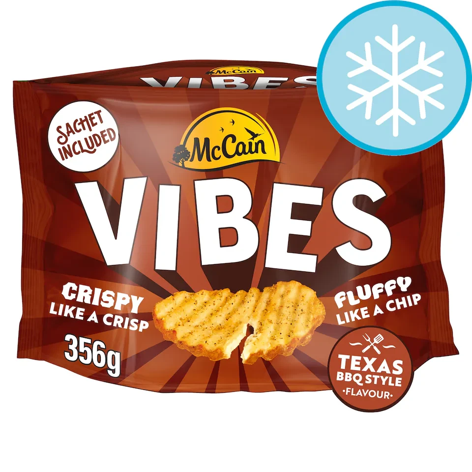 McCain Vibes Texan BBQ Style Hot Potato Snack 356g