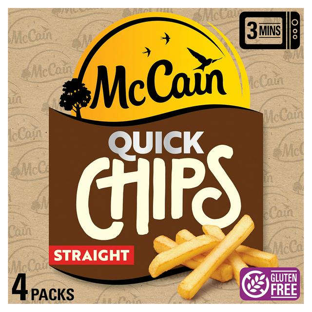 McCain Quick Chips Straight 4x100g
