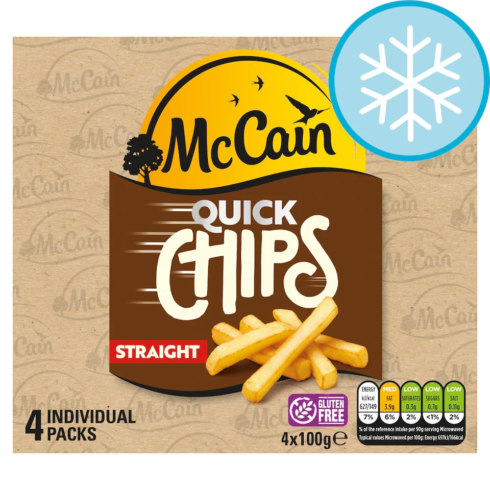 McCain Quick Chips 4 x 100G