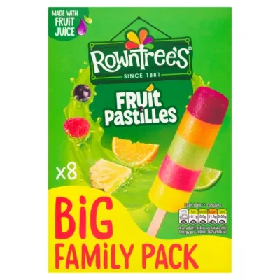 Rowntree's Fruit Pastilles 8 x 65ml (520ml)