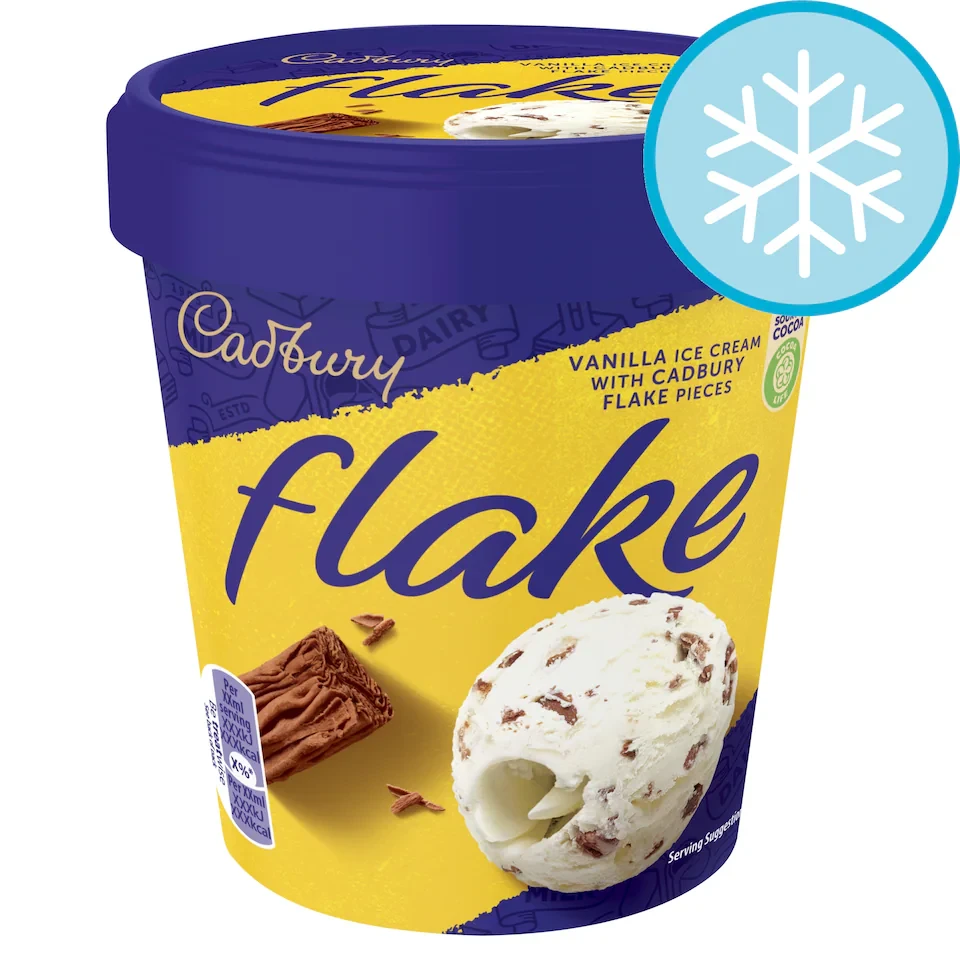 Cadbury Flake Vanilla Ice Cream 425ml