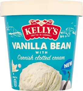 Kelly's Vanilla Bean with Cornish Clotted Cream 425ml