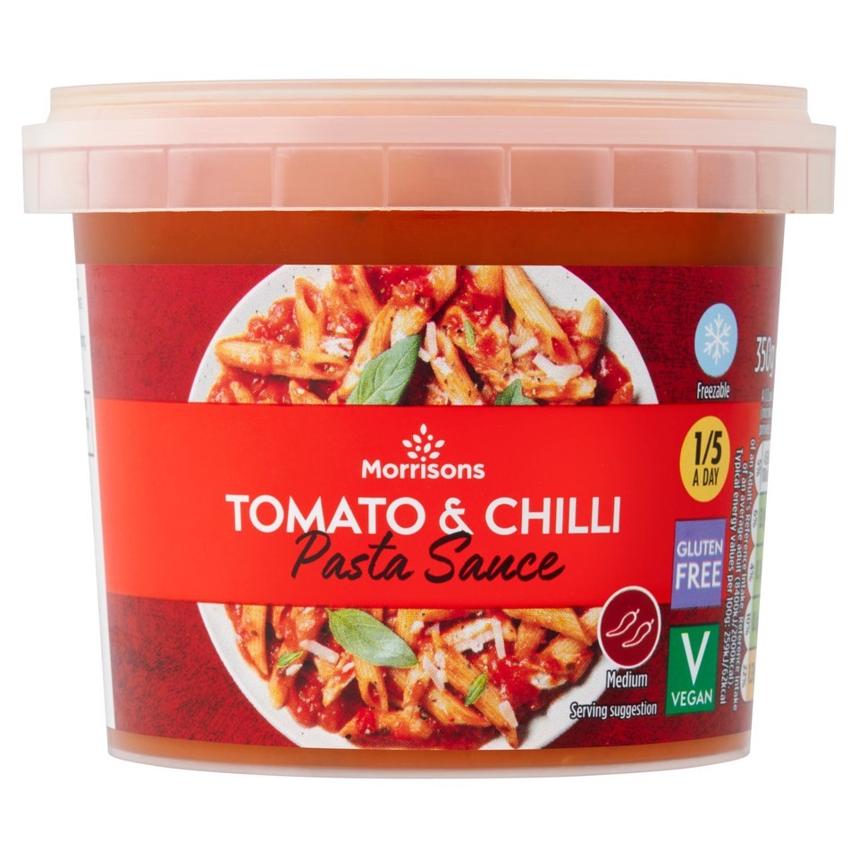 Morrisons Tomato & Chilli Pasta Sauce 350g
