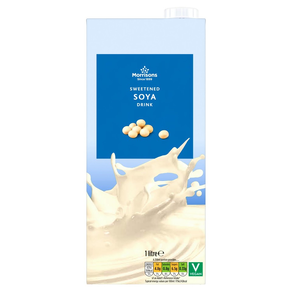 Morrisons Sweetened Soya Drink 1l